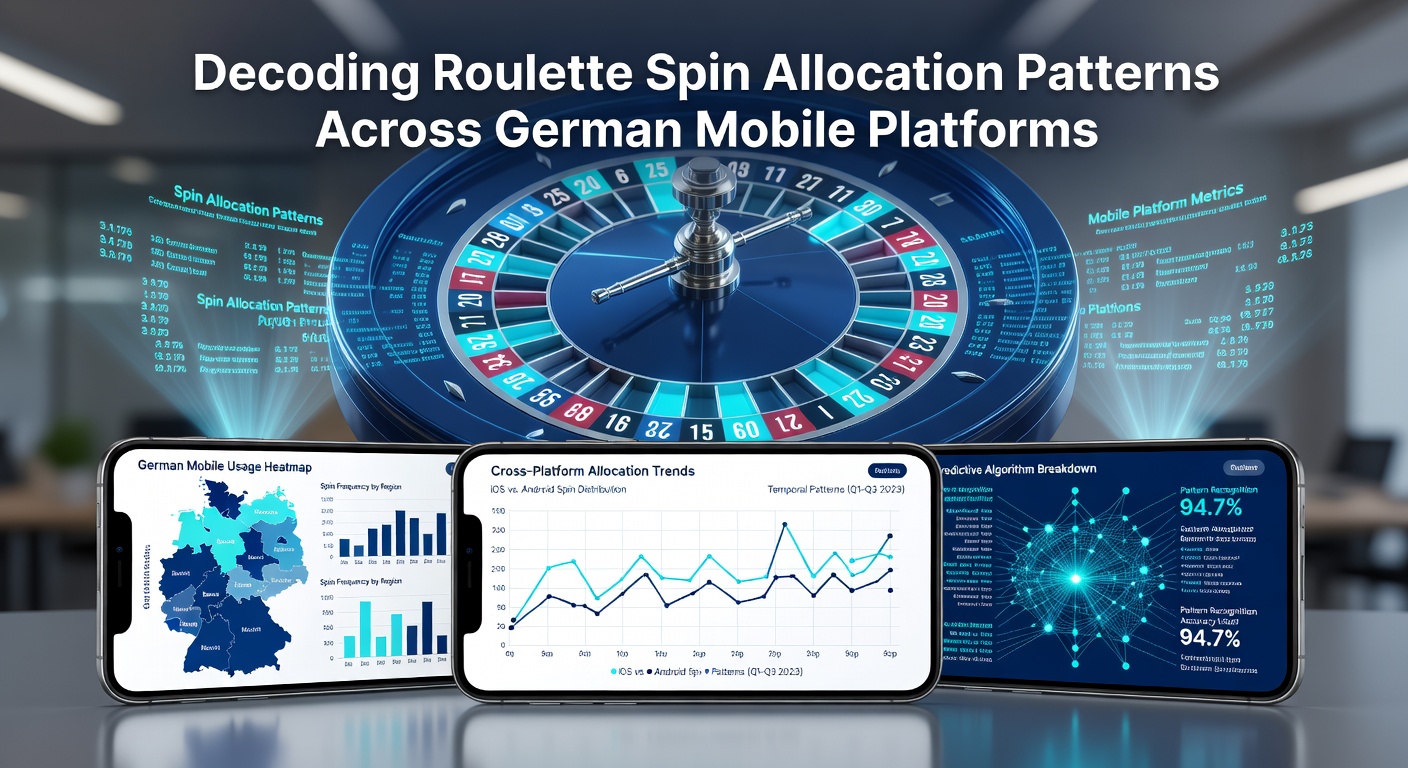 Detaillierte Darstellung von Spin-Zuteilungsmustern in mobilen Roulette-Anwendungen