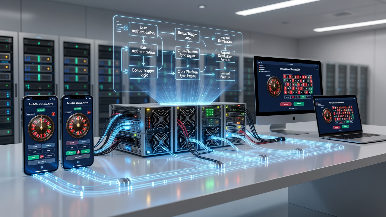 Datenfluss und Synchronisation in Roulette-Systemen