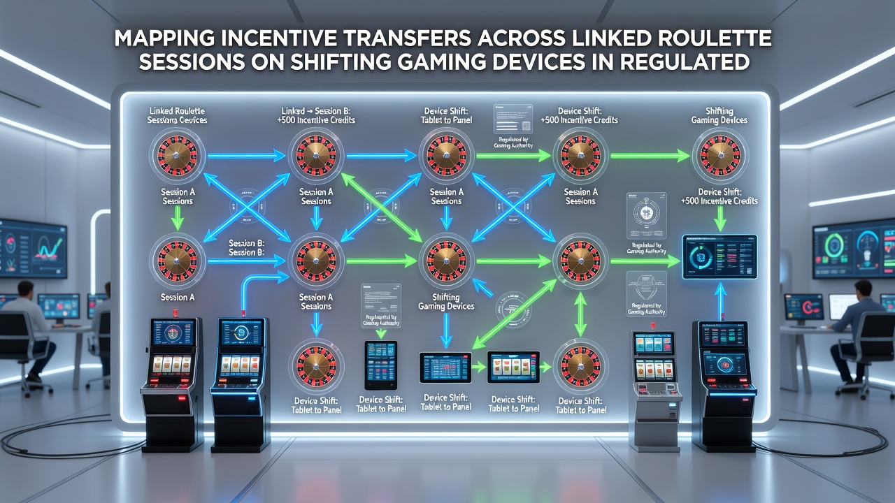 Visualisierung von Incentive-Pfaden über mehrere Geräte in vernetzten Roulette-Umgebungen